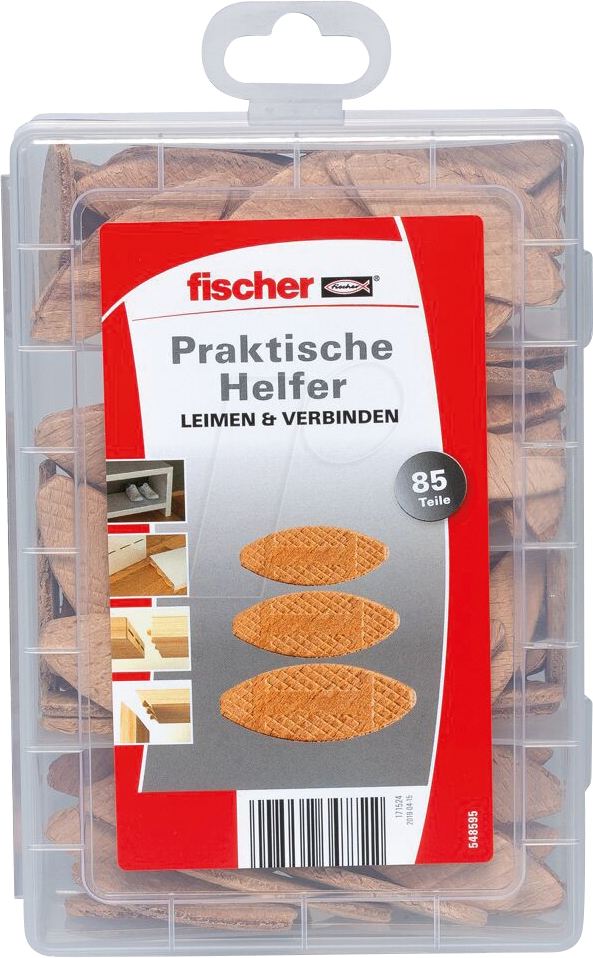 FD 548595 - Praktische Helfer Flachdübel, 85 Stück