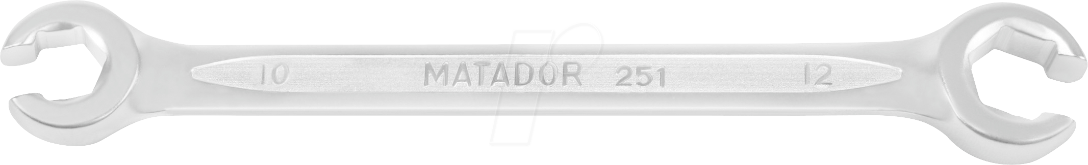 MAT 0251 1417 - Ringschlüssel, offen, SW 14 / 17, DIN 3118