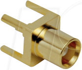 BKL 0416304 - MCX-Einbaubuchse, Printmontage 180°