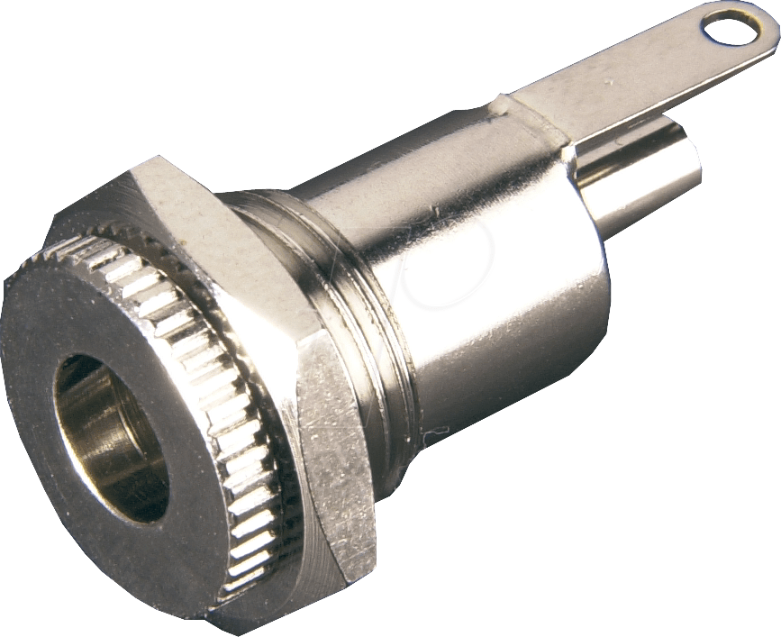 HEBLM 21 - Einbaubuchse Zentraleinbau, Ø außen: 5,6 mm, Ø innen: 2,1 mm