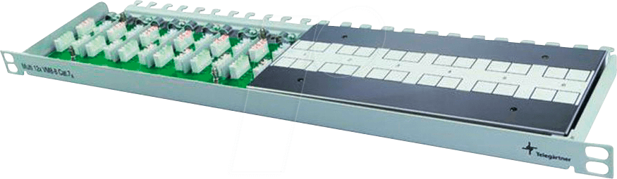 TG J00060A0072 - 19'' 1/2 HE Multi-Verbindungsmodul Cat.7