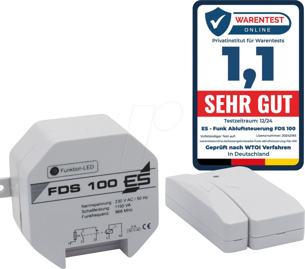 FDS 100 - Funk-Dunstabzugssteuerung FDS 100 Dibt-zugel.