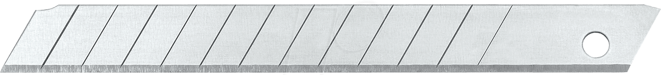 KLINGE S9 - Ersatzklingen, 9 mm Abbrechklingen, 10-teilig