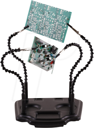 HALTER ZD-11M - Platinenhalter, mit 4 flexiblen Armen