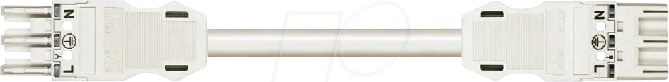 Thumbnail - WAGO 771-9307-12 - WINSTA® MIDI Verbindungsleitung, 3-pol, 1m