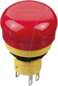 ID AB6E3BV02PTRH - Not-Aus-Schalter X6, 30 mm, 2 NC