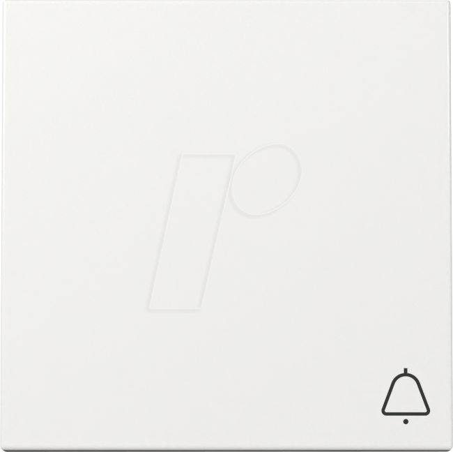 GIRA 3286 03 - Wippe mit Symbol Klingel, reinweiß glänzend