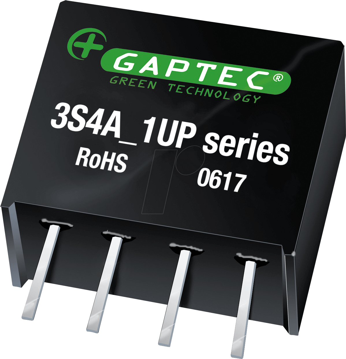 Thumbnail - 3S4A_1212S1UP - DC/DC-Wandler, 3 W, 12 V, SIL 4