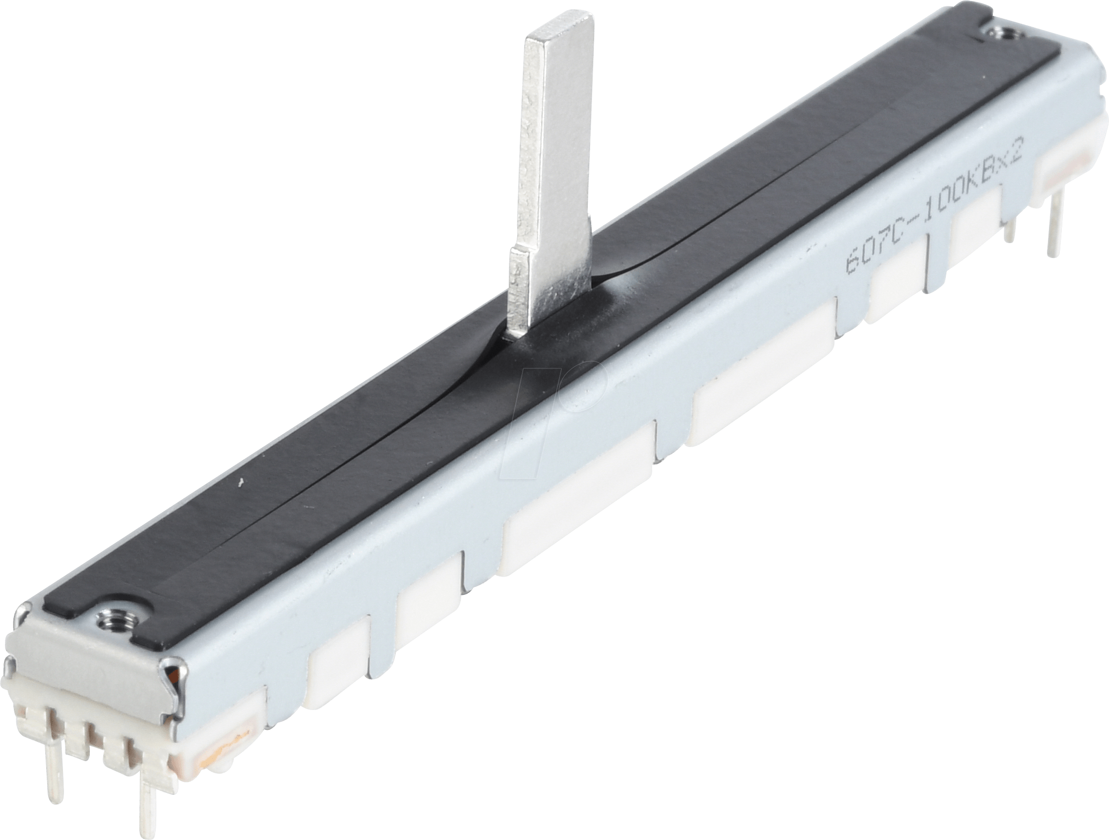 RS60112-LIN100K - Schiebepotentiometer, Stereo, 100 kOhm, linear