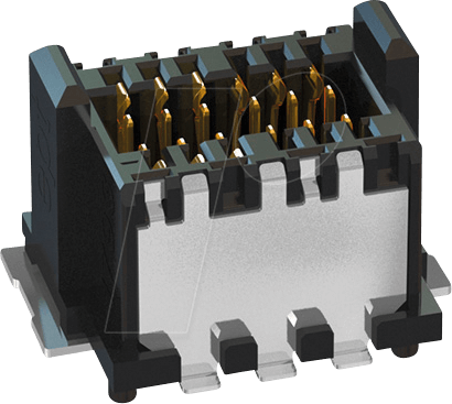 ZERO8 12 P 1,15 - Zero8 p gerade 1.15mm shield 12 polig, Plug, LOW, geschirmt