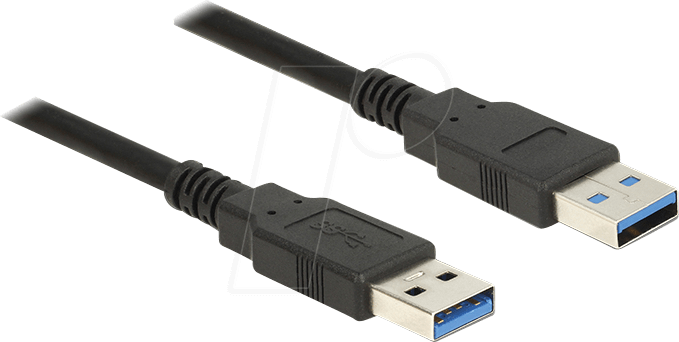 DELOCK 85064 - USB 5 Gb/s Kabel, A Stecker auf A Stecker, 5 m