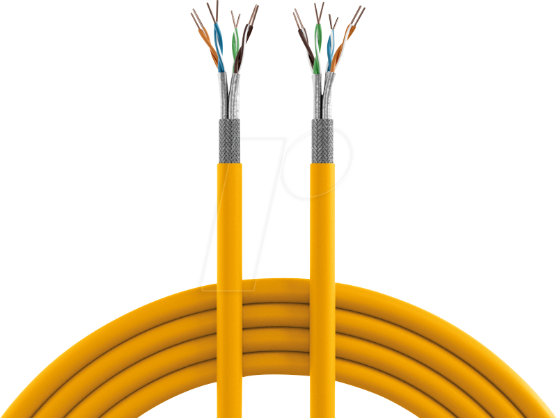 INFRA 999834.100 - INFRALAN® Cat.7A Verlegekabel S/FTP, 100 m