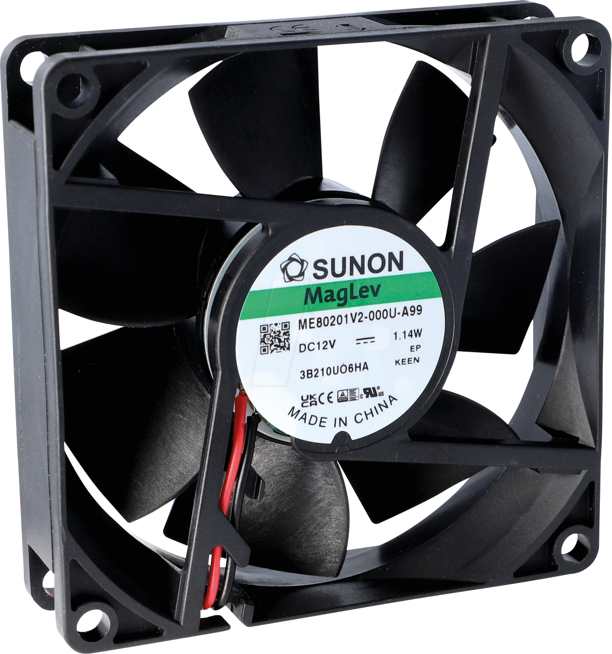 ME70201V1-000U-G - Lüfter, 12 VDC, 70x70x20mm, Serie ME/EE