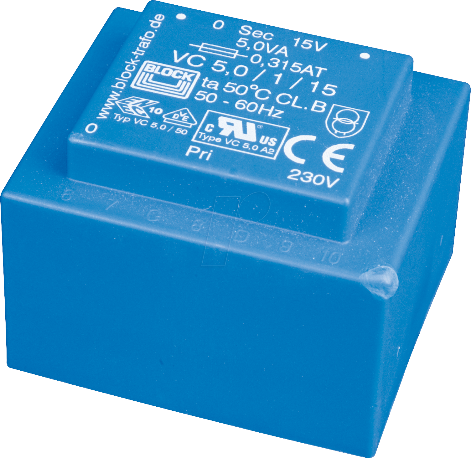 Thumbnail - EI 42/14,8 112 - Printtrafo, 5 VA, 12 V, 417 mA, RM 25 mm