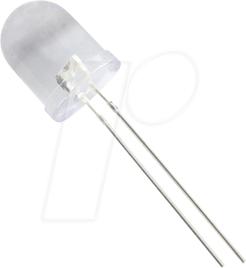 Thumbnail - 10034G3C-CSE-B - LED 10mm, bedrahtet, grün, 9600 mcd, 25°