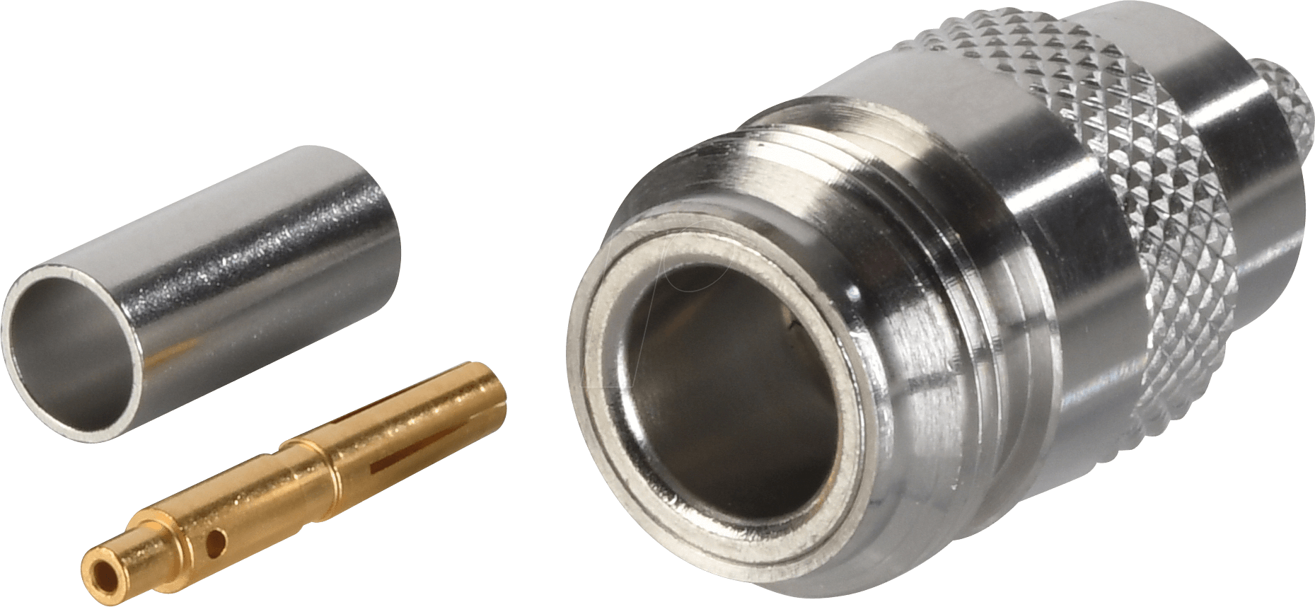 R 161 237 - N-Stecker, RG58/141, gerade, crimp