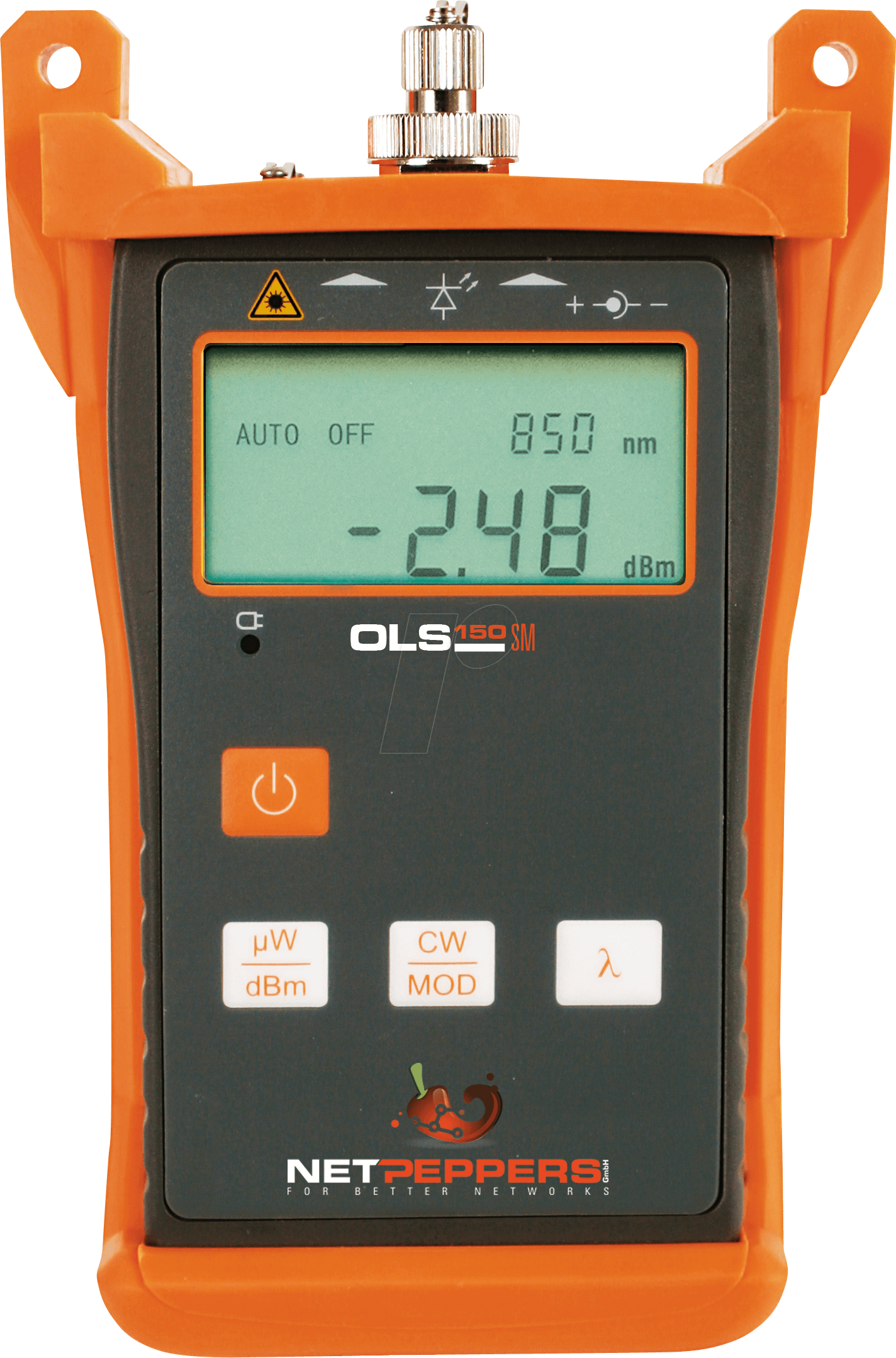 NP OLS150 SM - Kalibrierte Lichtquelle für Singlemode Glasfaserstrecken