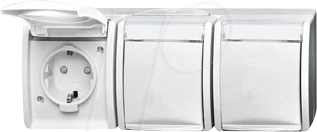 BJ 2300-3 EBW-54 - Schutzkontakt-Steckdose mit erh. Berührungsschutz