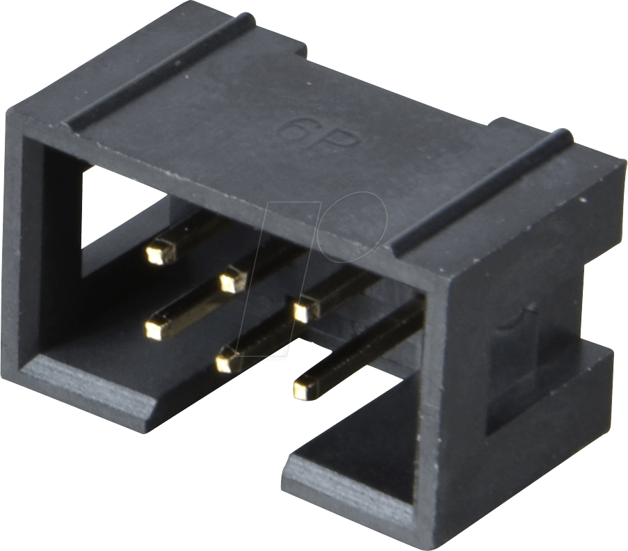 WSL 6G - Wannenstecker, 6-polig, gerade