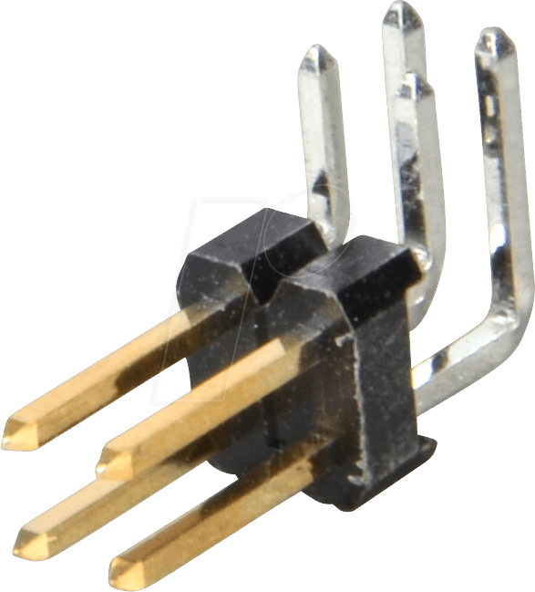 MPE 088-2-004 - Stiftleisten 2,54 mm, 2X02, gewinkelt