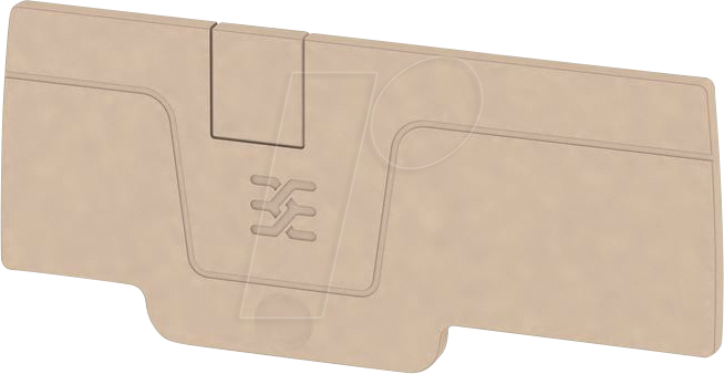 AEP 3C 4 - Abschlussplatte A-Serie, grau