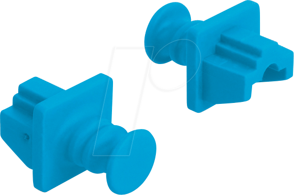 Thumbnail - DELOCK 86509 - Staubschutz für RJ45 Buchse 10 Stück blau
