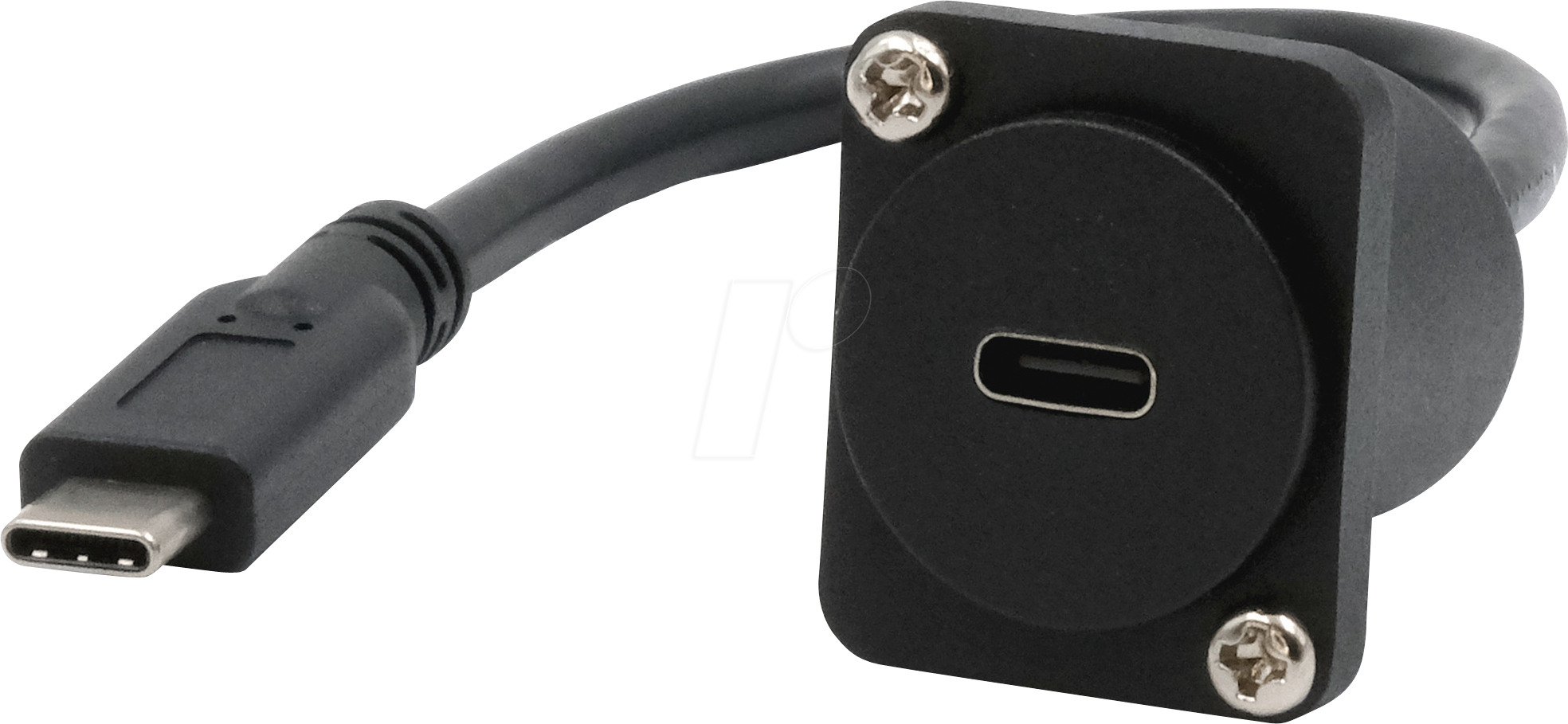 EXSYS EX-49166 - D-Typ Modul, USB 3.2 Gen 2, Type-C Buchse / Stecker, 20 cm