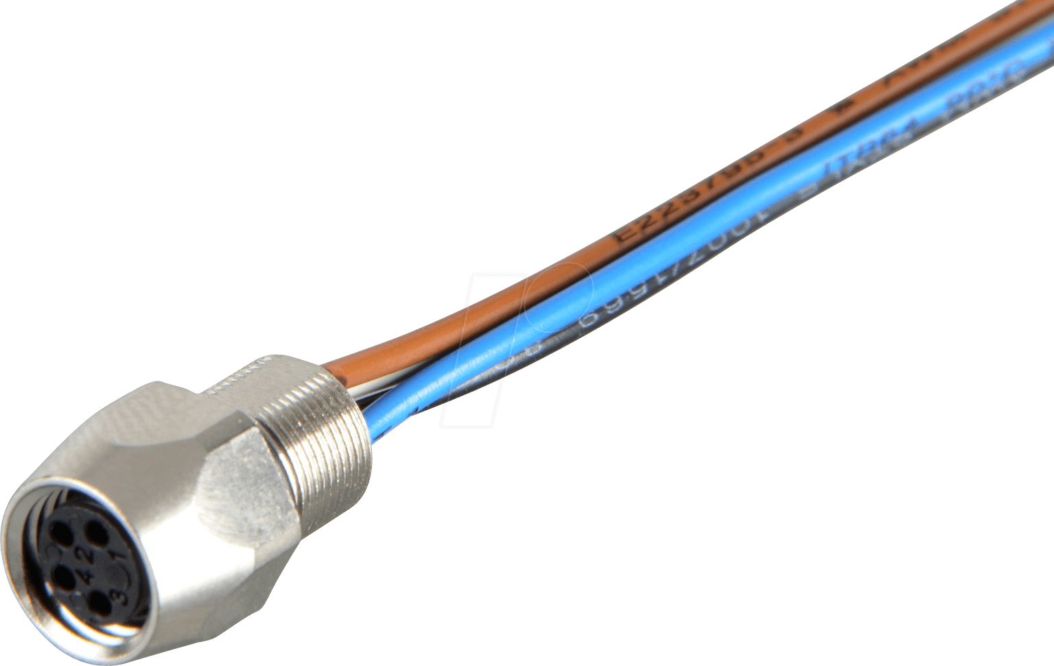 SAL8 FK40 - SAL M8x1, 4-pol, Einbaubuchse