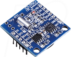 ARD RTC DS1307 - Arduino - RTC - Echtzeituhr, Tiny-RTC-Modul, DS1307
