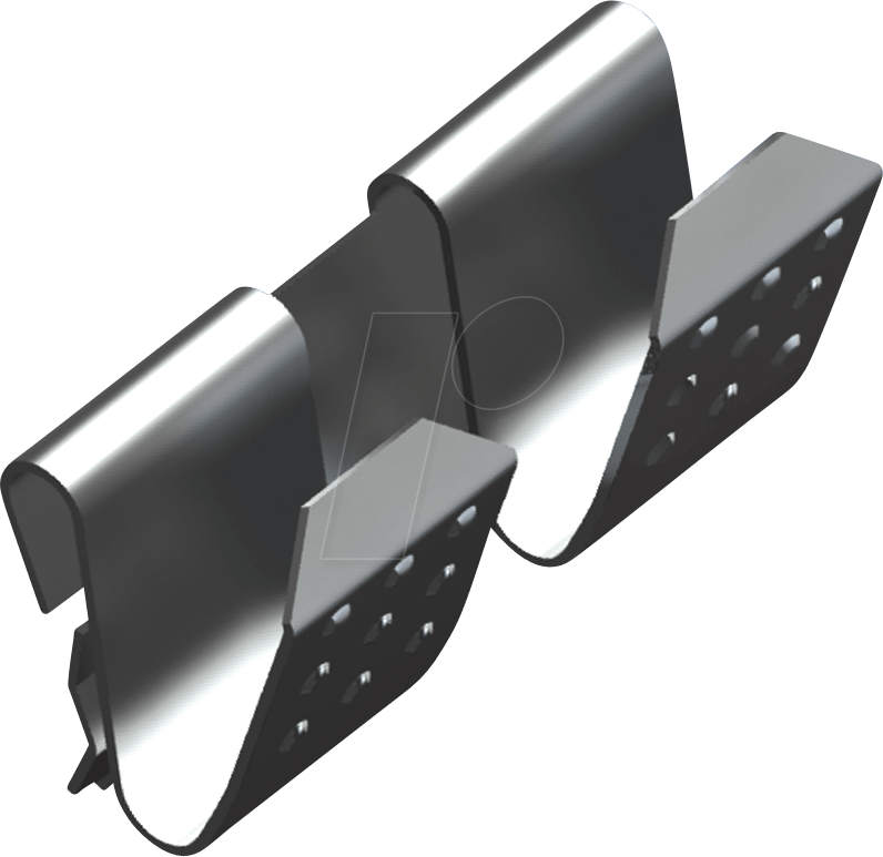 KEYSTONE 202 - Batteriekontakt für 2 Microzellen (AAA)