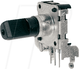 STEC12E05 - Drehimpulsgeber, 24 Impulse / 24 Rastungen, horizontal