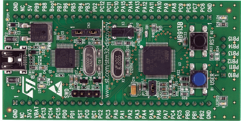 STM32 VLDISCOV - Evaluationboard STM32 Value Line Discovery