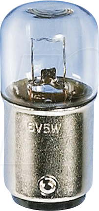 BARTH 142403 - Röhrenlampe/I 16x35 BA15d 24V 3W