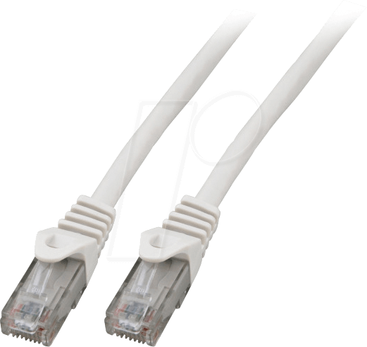 Thumbnail - EFB K8104WS.3 - Cat.6 U/UTP Patchkabel CCA, 3 m, weiß
