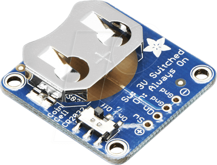 DEBO CELL ONOFF - Entwicklerboards - Knopfzellen-Platine mit Ein- und Ausschalter
