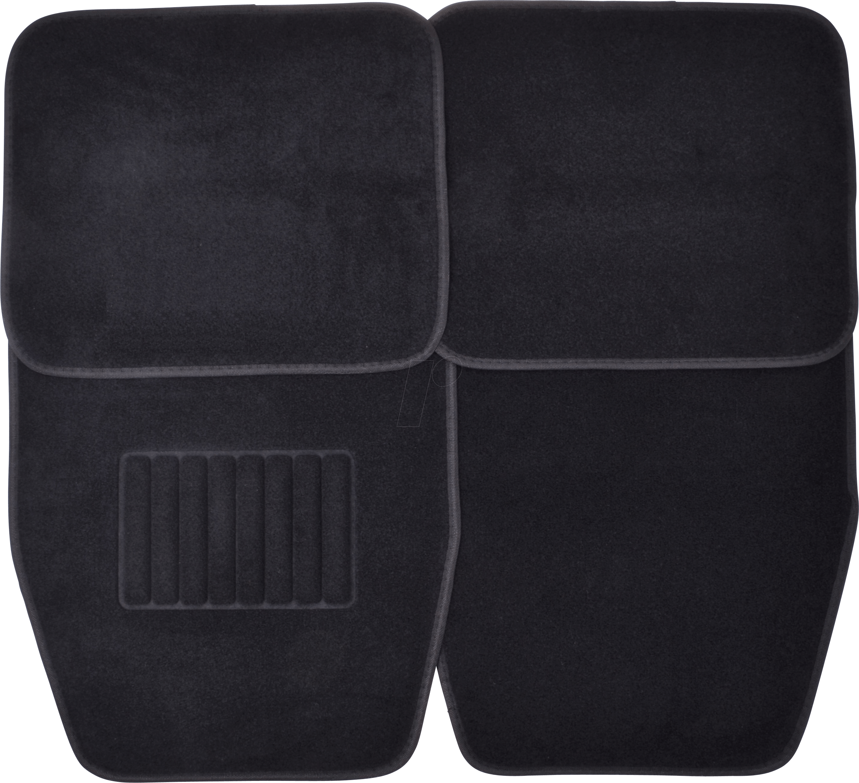 Thumbnail - KFZ 37117 - KFZ - Fußmatte, Sylt, schwarz, 4-teilig