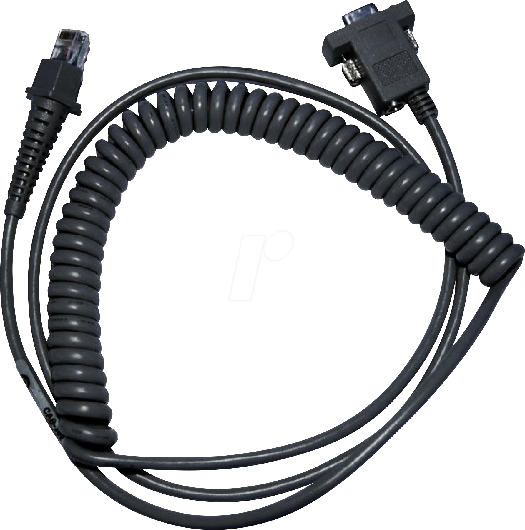 DL 90A051330 - Barcodescanner, Kabel, RS232, gedreht, 1,8 m