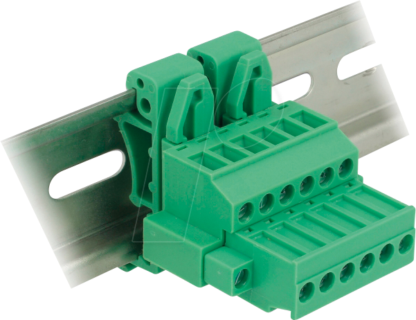 DELOCK 65942 - Terminalblock, 6 Pin Schraubverriegelung