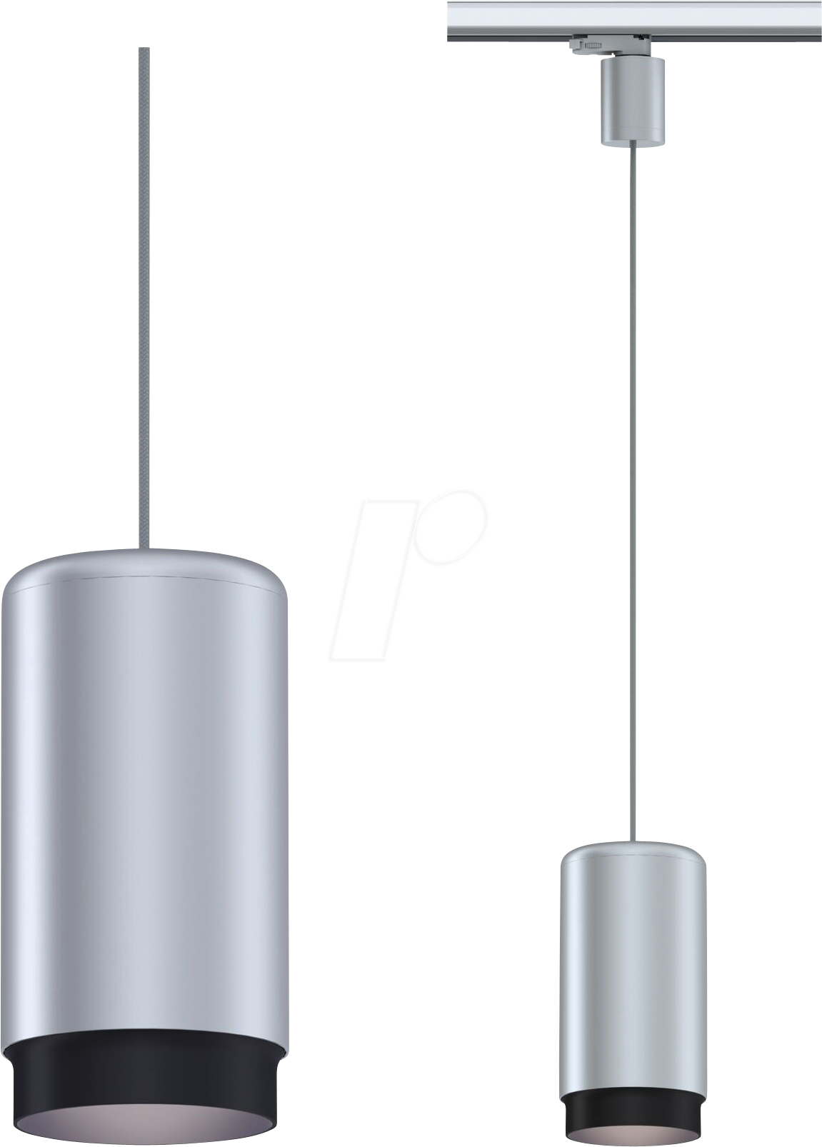 PLM 95403 - ProRail3 Pendel Corus, E27, max. 50 W, dimm, silber