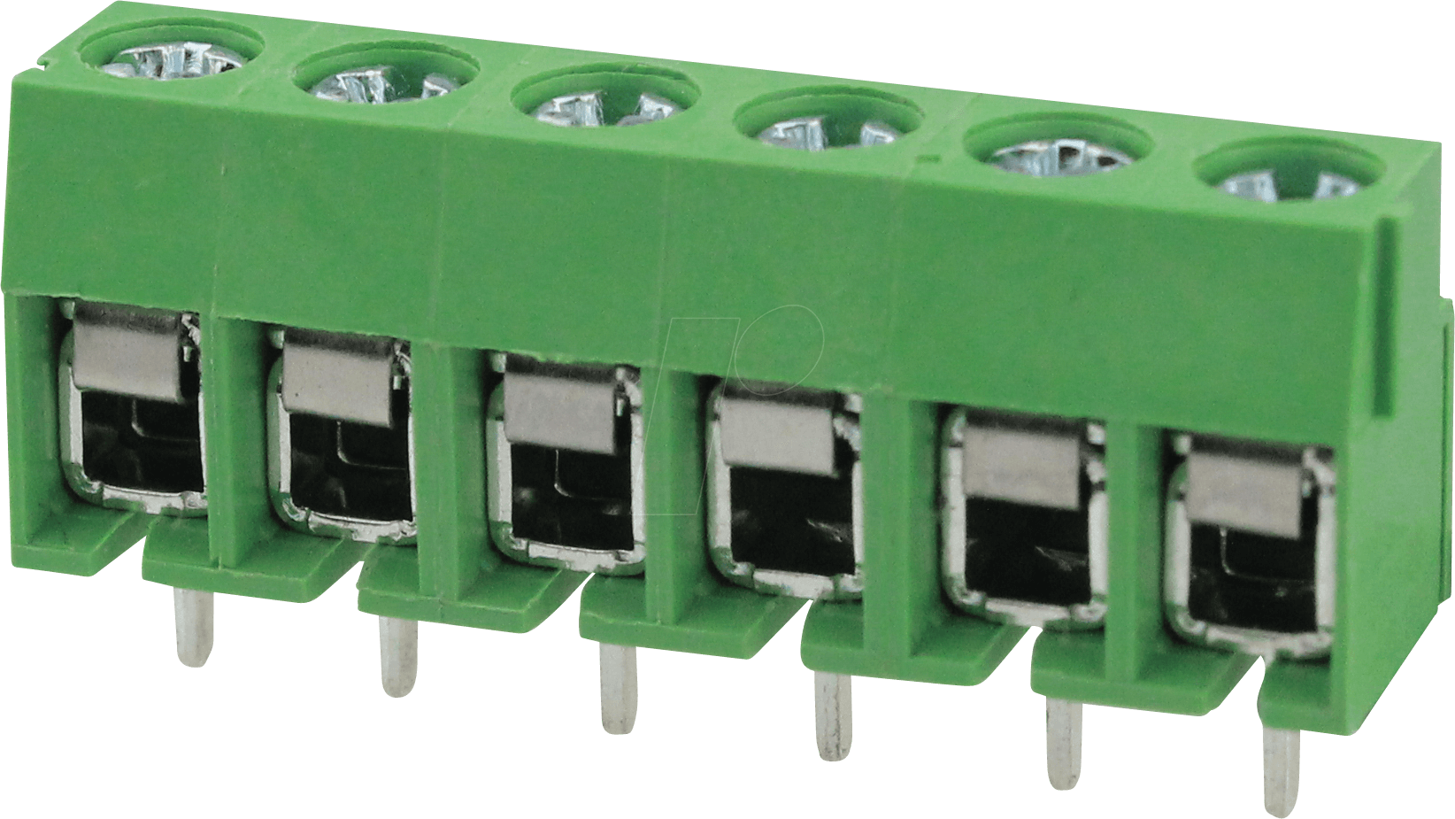 DG126 5-2 - Leiterplattenklemme, 2 polig, RM 5 mm