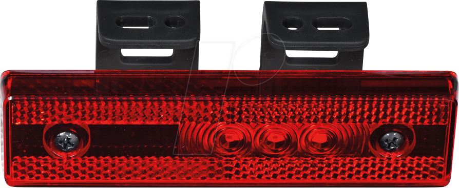 ANHGR 100105303C - Anhänger - Umrissleuchte, LED, eckig, rot