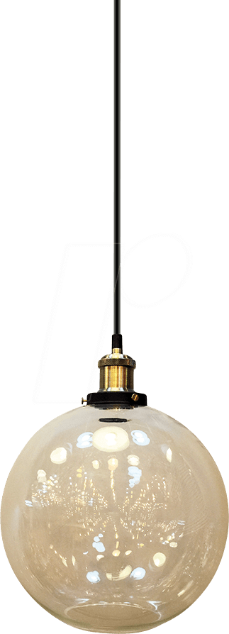 VT-3739 - Hängeleuchte, E27, rund, transparent