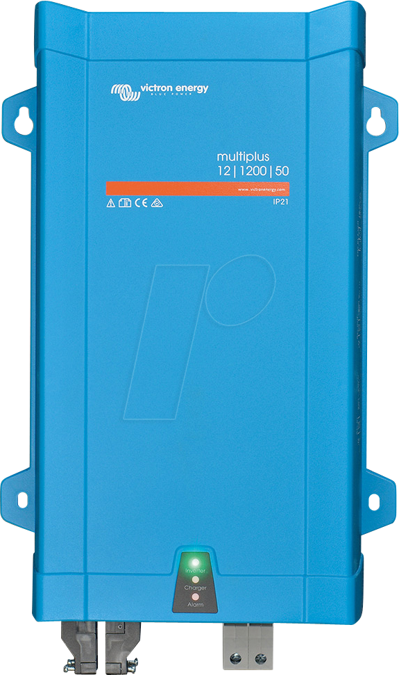 Thumbnail - VE PMP122120000 - Wechselrichter MultiPlus 12/1200/50-16, Sinus, VE.Bus, 12 V, 120