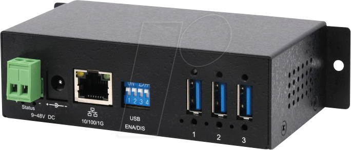 EXSYS EX6005HMVS - EXSYS USB-Server 3x USB 3.2 Gen 1