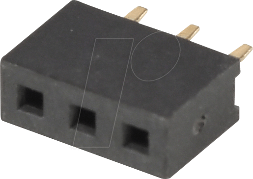 BKL 10120717 - Buchsenleiste 2,00mm 1x3 gerade