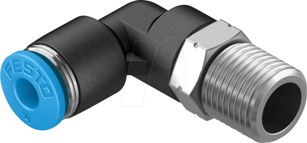 FESTO 153045 - Steckverschraubung, L-Form, mit Außensechskant, R1/8 Ø 4 mm