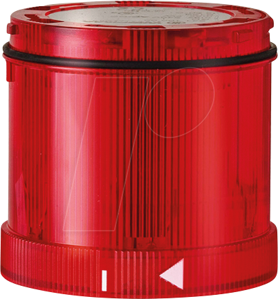 WERMA 644 160 55 - Signalelement, LED Blitzlicht, rot, 24 V DC, KombiSIGN 71