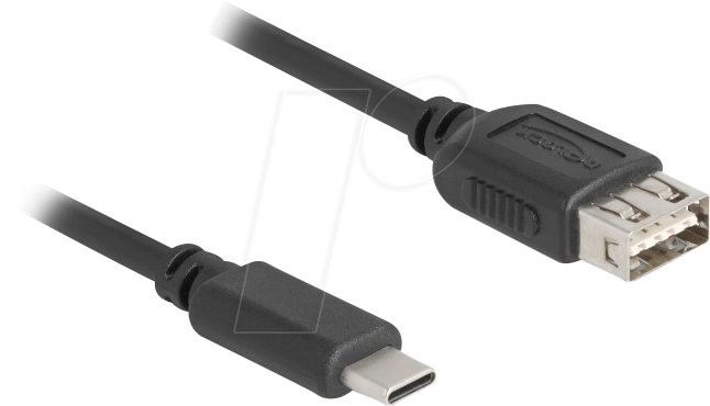 DELOCK 81539 - USB 2.0 Kabel C Stecker auf EASY A Buchse, 5 m
