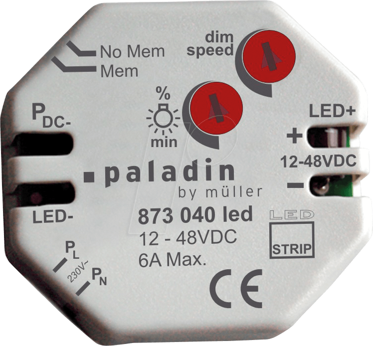 HM 873040 LED - Unterputzdimmer - LED, 12 - 48 V DC