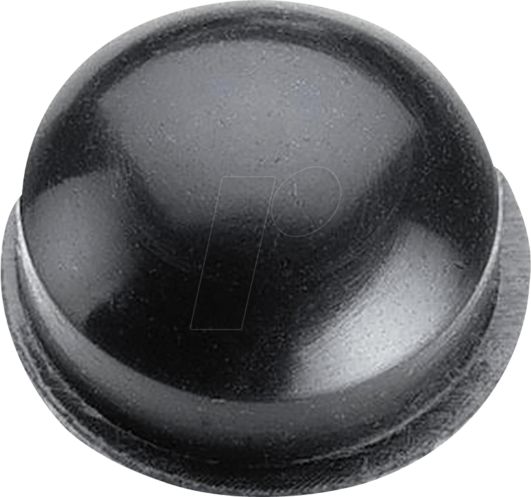 3M SJ5003 BLACK - Gummifüsse, 11,1 x 5 mm, schwarz 56 Stück